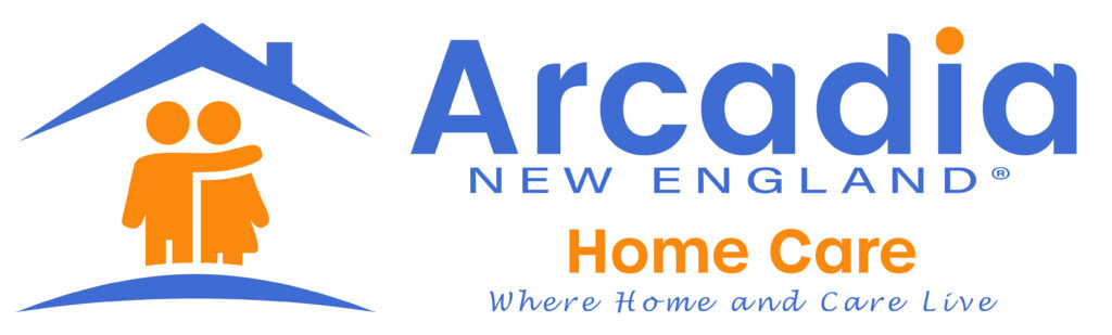 In Home Care Elder Care Home Health Care Services   Arcadia New England Logo With Motto 1024x309 